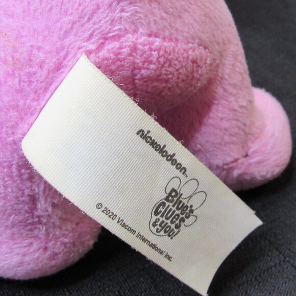 Nickelodeon Blue's Clues Magenta 7" Pink Dog Plush Stuffed Animals Toy Lot of 2 - Picture 9 of 16